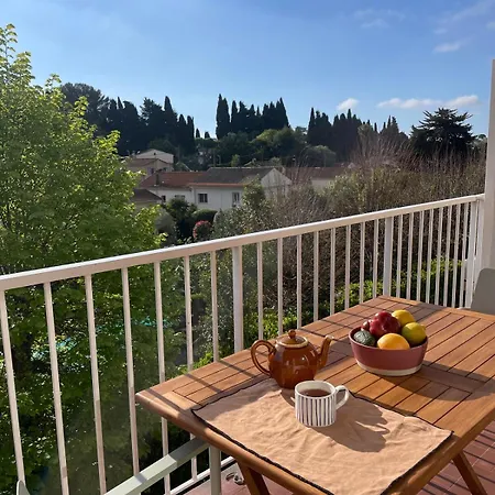 Les Calanques D'or - Standing 4 Prs - Park - Clim Apartment Antibes